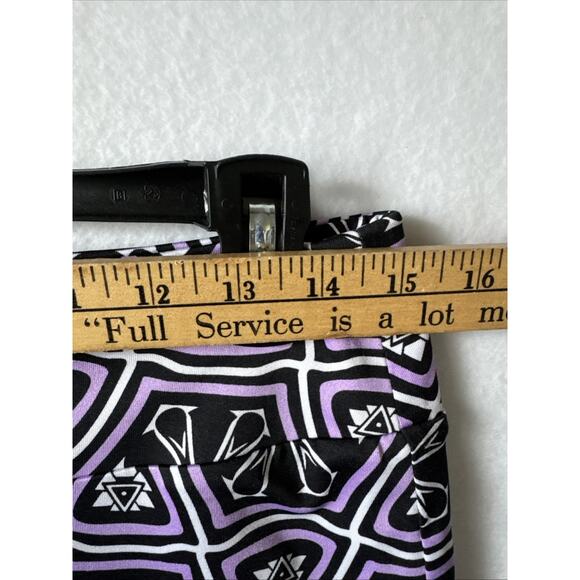 Golftini Pull On Skort Lavender/Black Geometric Size S Dual Pocket Golf Tennis - Picture 4 of 10